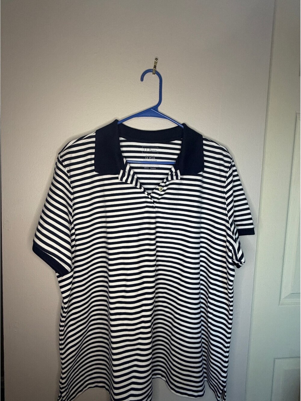 L.L. Bean Woman's Polo Shirt 1X Plus